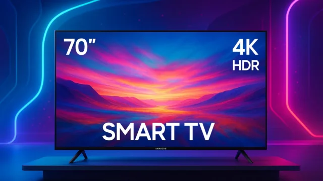 Top 6 smart TV 70 polegadas 4K Samsung com entrega ultrarrápida