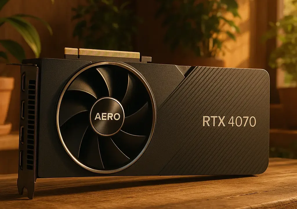 6 RTX 4070 Aero com nota máxima dos usuários