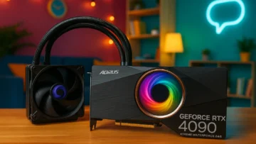 Aorus Geforce RTX 4090 Xtreme Waterforce 24G barato