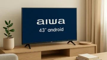Top 6 smart TV Aiwa 43 Android compactas e leves para usar no dia a dia