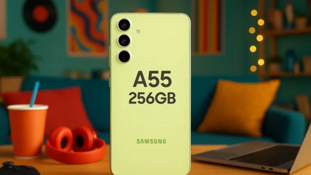 6 A55 256GB Samsung com garantia estendida e suporte VIP