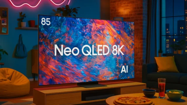 Samsung AI Big TV 85 Neo QLED 8K 85QN900D 2024 barato com alta avaliacao
