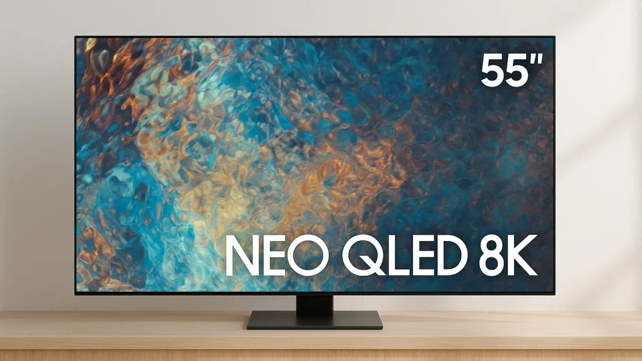 Smart TV 55 Neo QLED 8K Samsung 55QN700B até R$5.887 com avaliações ★4,6