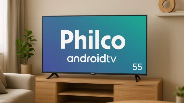 TV Philco 55 polegadas Android barato
