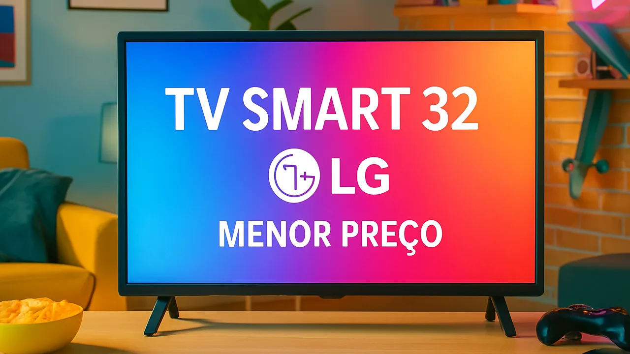 5 Melhores TV Smart 32 LG com Menor Preço