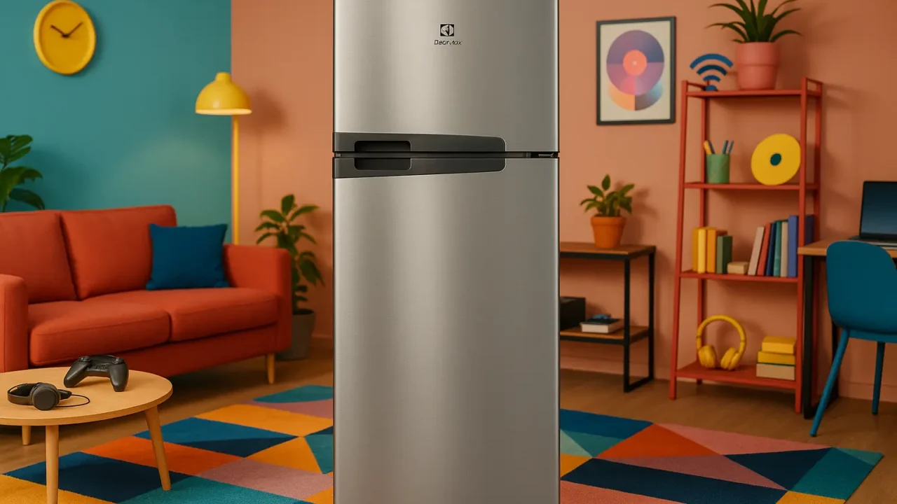 Geladeira Electrolux frost free 310L duplex cor inox TF39S barato com alta avaliacao