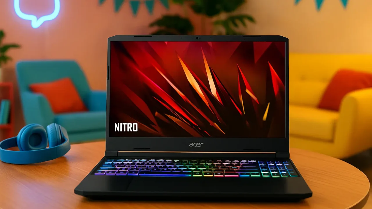 Acer Nitro 5 RTX 3050 i5 12th gen barato e confiável para qualquer bolso
