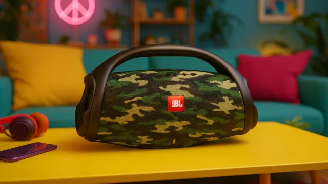 JBL Boombox 3 Wi-Fi camuflada barato