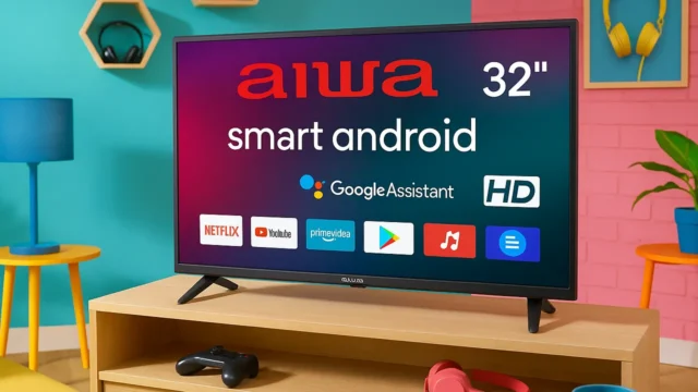 5 Melhores TV 32'' Aiwa Smart Android HD AWS-TV-32-BL-02-A