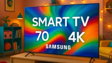 5 Melhores TV Smart 70 Polegadas 4K Samsung