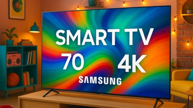 5 Melhores TV Smart 70 Polegadas 4K Samsung