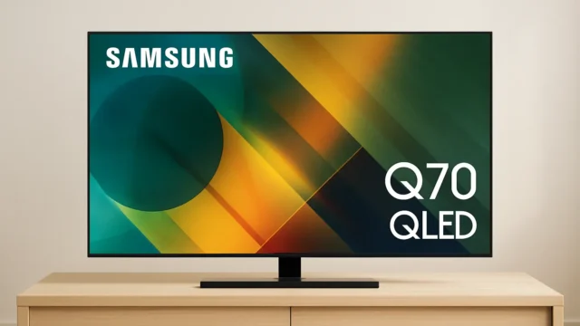 6 Samsung Q70 com garantia estendida e suporte VIP