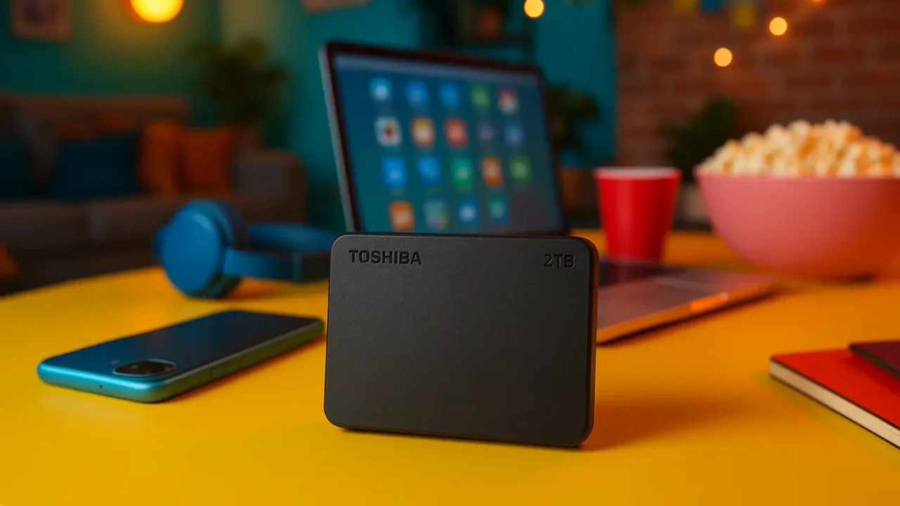 HD externo 2TB Toshiba barato e confiável para qualquer bolso