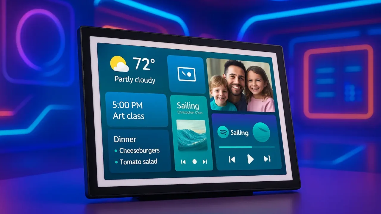 6 Echo Show 15 polegadas: integração total com Alexa e Fire TV com desconto na Amazon
