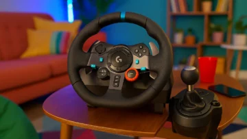 6 volante Logitech G29 com câmbio e rivais turbinados