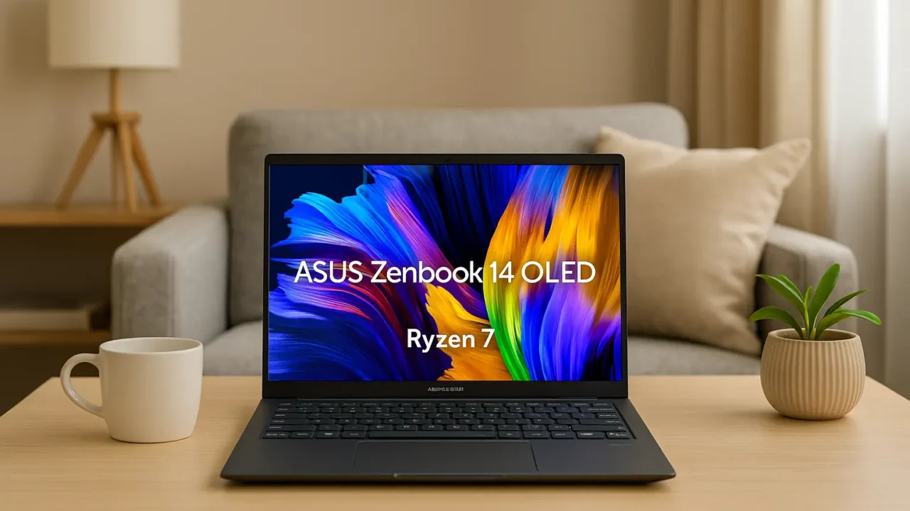 6 Asus Zenbook 14 OLED Ryzen 7 com nota máxima dos usuários em 07/08/2025 07:50:19