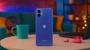 6 Moto g24 celular com design premium por preço justo