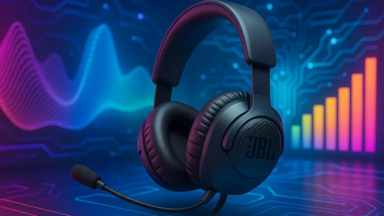 Melhor JBL Quantum 100 da JBL com entrada P3 e som imersivo