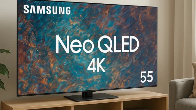 5 Melhores smart TV Samsung 55 NEO QLED 4K 55QN85A com Desempenho Incrível
