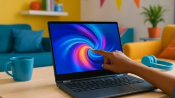 6 notebook com tela touch screen com design premium por preço justo