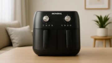 Air Fryer Mondial dupla destaque em 2025: 6 modelos versáteis para qualquer bolso