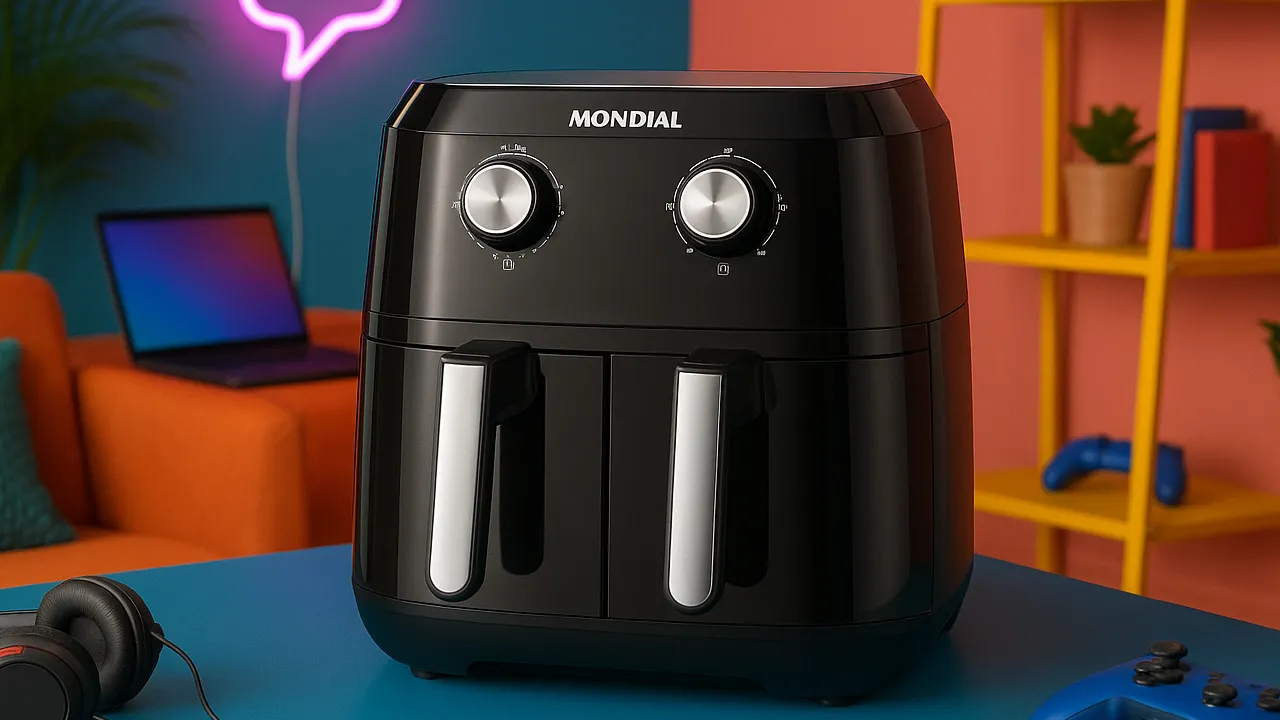 5 Melhores Air Fryer Mondial Dupla com Custo-Benefício Imbatível