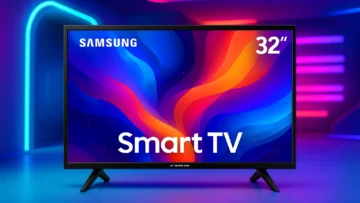 TV Smart 32'' Samsung até R$1.250 com avaliações ★4,6