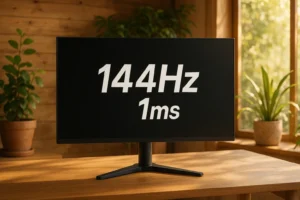 Guia rápido: 6 Monitor 144Hz 1ms com mais recursos