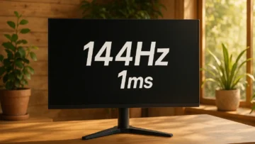 Guia rápido: 6 Monitor 144Hz 1ms com mais recursos