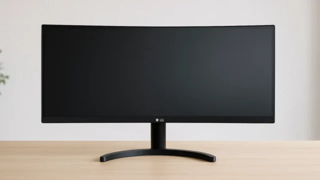 Monitor gamer ultrawide 25.7'' IPS Full HD preto LG barato com alta avaliação