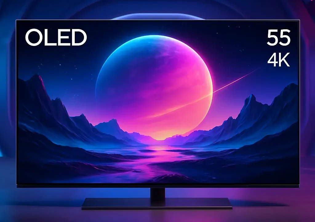 6 LG OLED 55 4K TV: imagem premium com desconto na Amazon