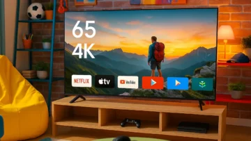 Guia de Compra: 5 Melhores TV 65 polegadas 4K em 2025