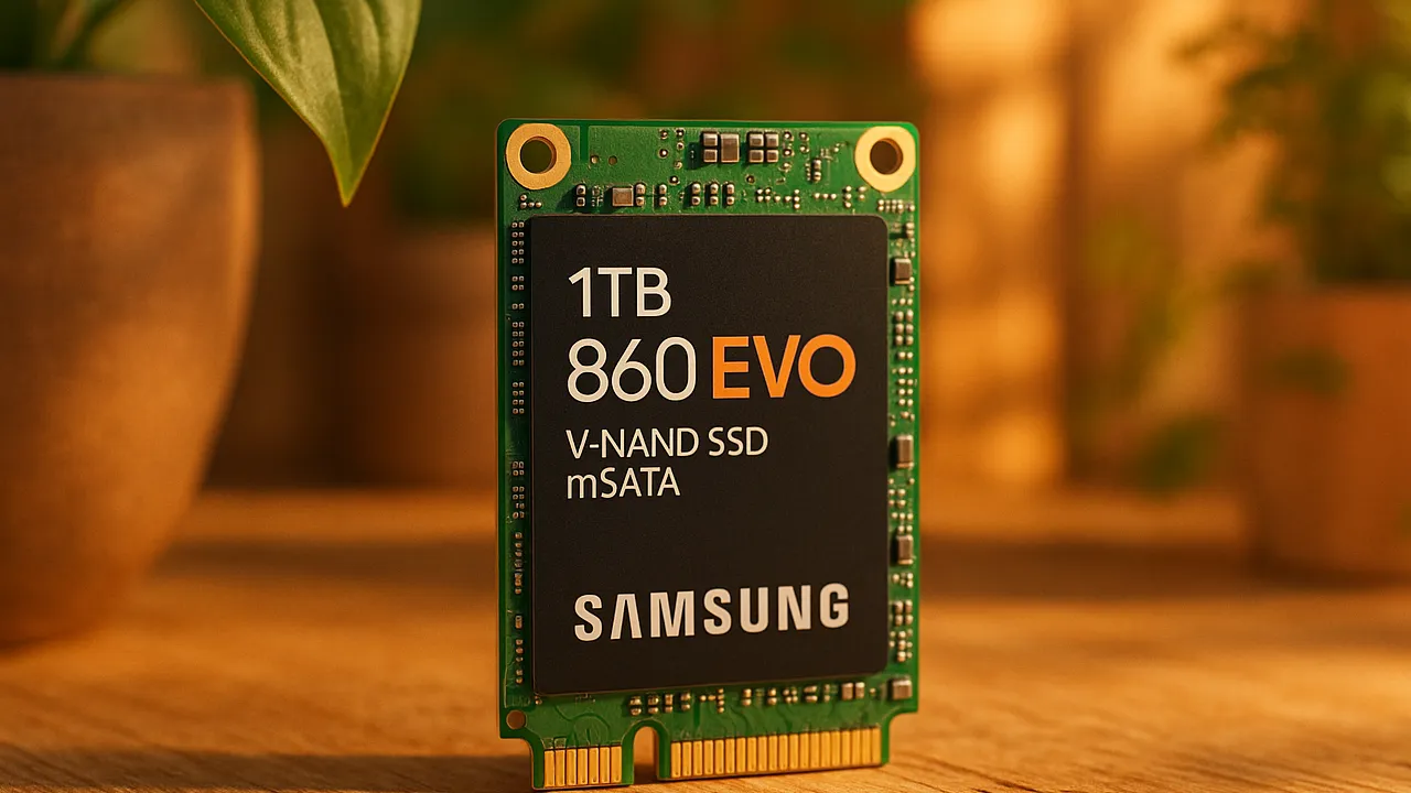 5 Samsung EVO msata SSD com Garantia Estendida e Suporte VIP
