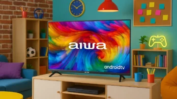6 TV Aiwa Android com desempenho turbinado para 2025