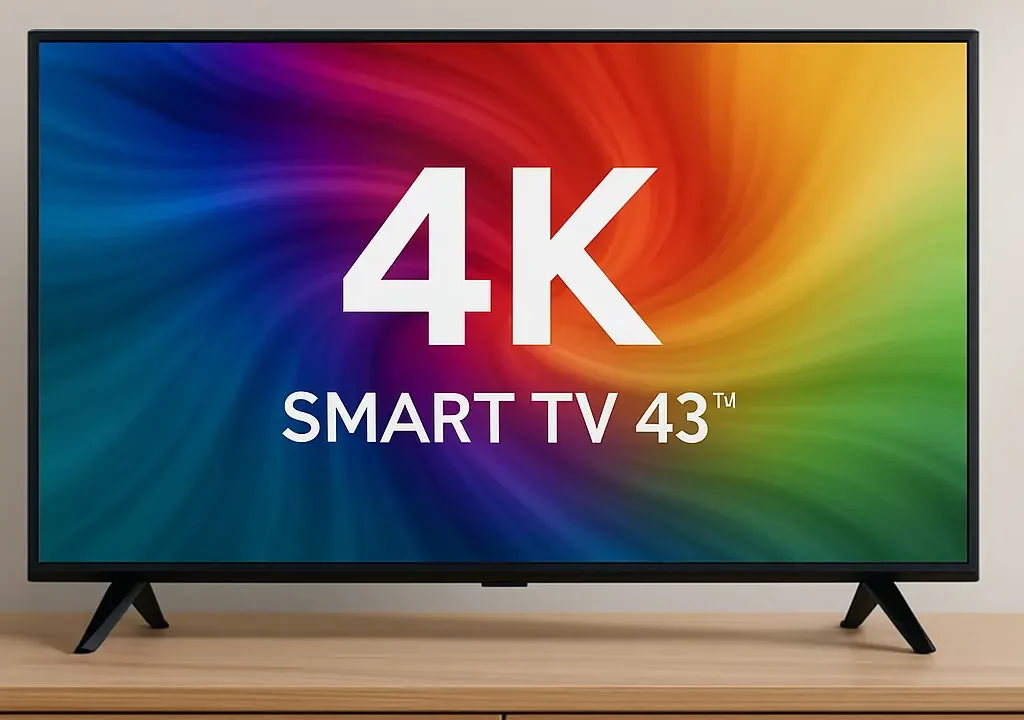 6 Smart TV 43 4K com desempenho turbinado para 2025