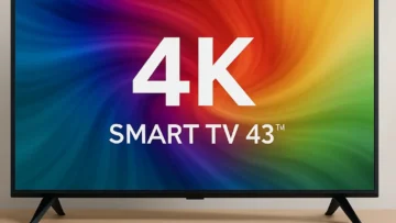 6 Smart TV 43 4K com desempenho turbinado para 2025