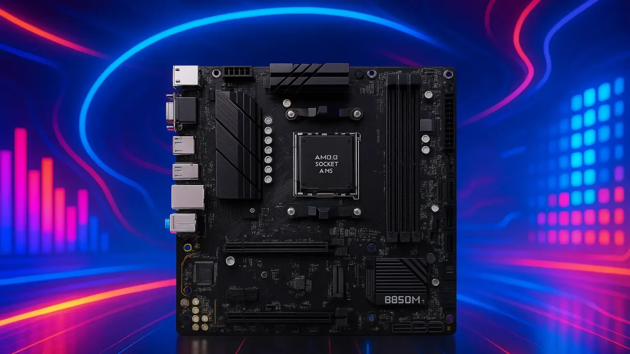 Descontos de até 30%: 6 AMD B850M em oferta especial