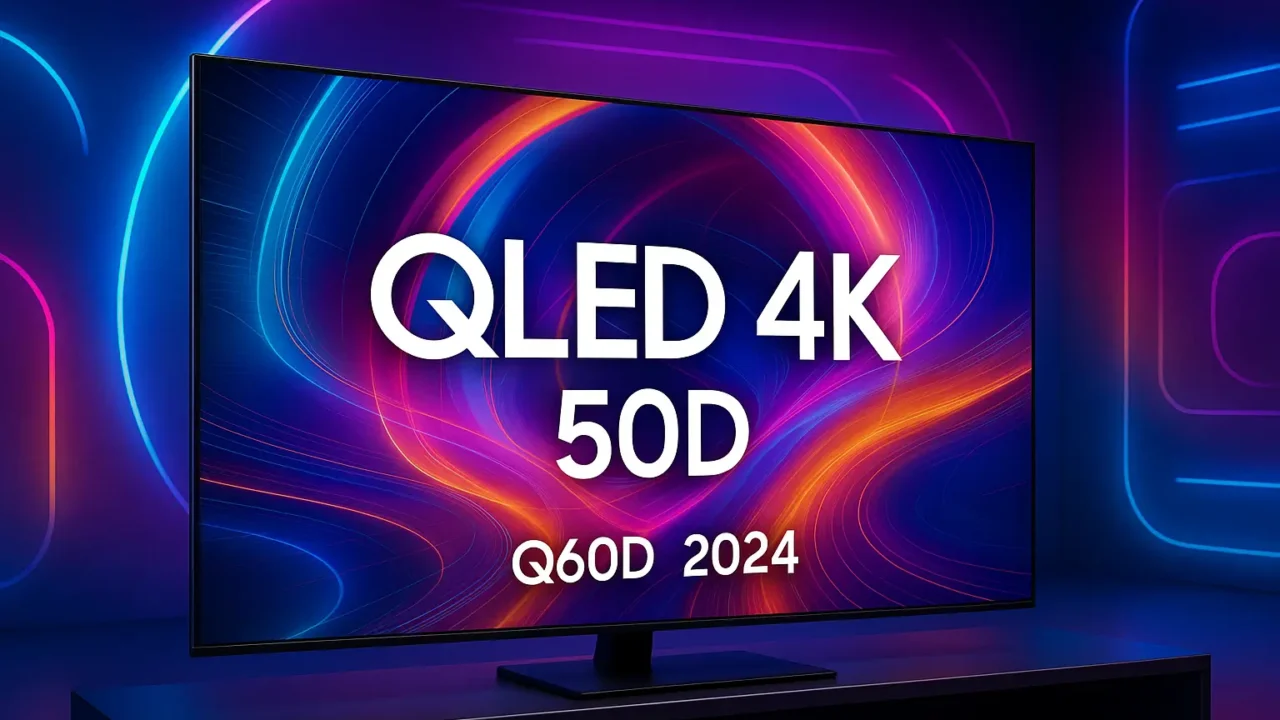 Top 6 Samsung Smart TV 50 polegadas QLED 4K Q60D 2024 compactas e leves para usar no dia a dia