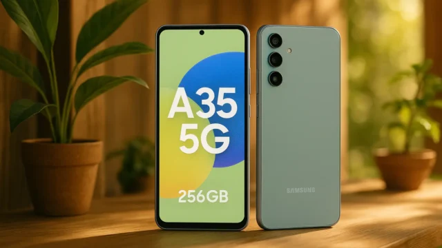 Celular Samsung A35 5G 256GB bom e barato que valem a pena