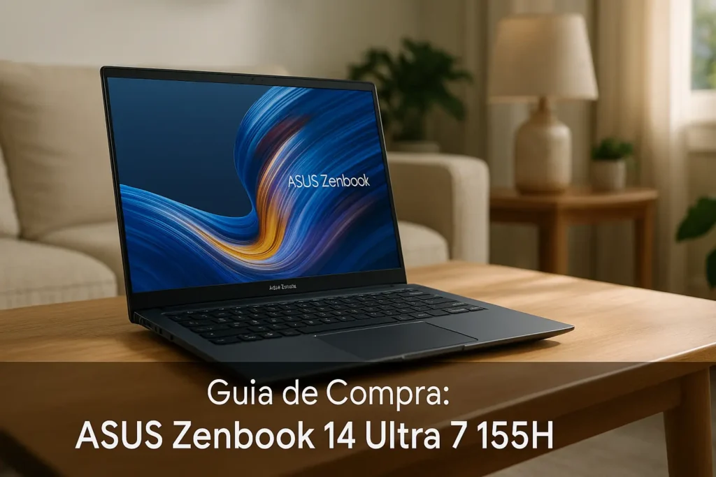 Top 5 Asus Zenbook 14 Ultra 7 155H com IA e Tela OLED