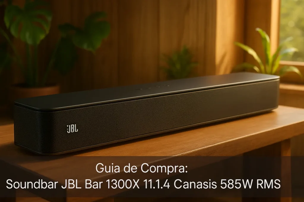 Guia de Compra: 5 Soundbars JBL com Som de Cinema em 2025