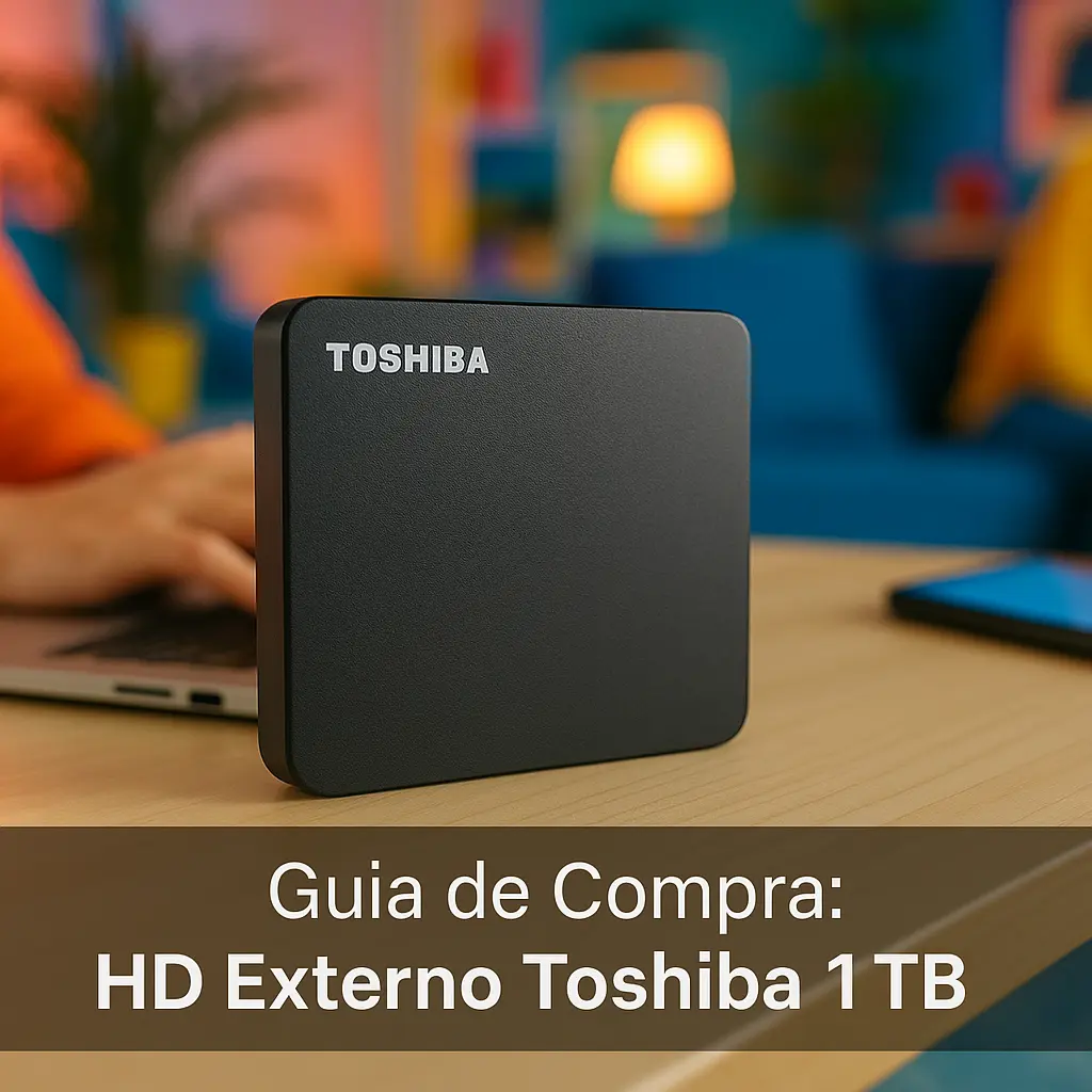 5 HD Externo 1 Tera Toshiba Disponíveis em Estoque Nacional Agora