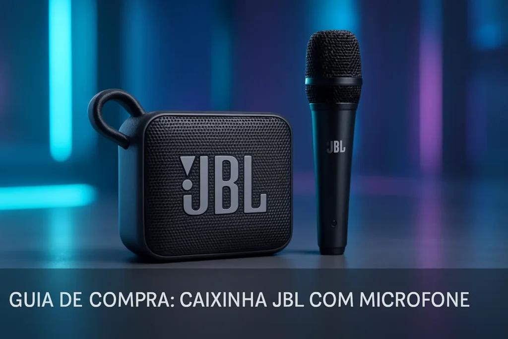 Guia de Compra: 5 Caixinhas JBL com Microfone para Animar Qualquer Festa