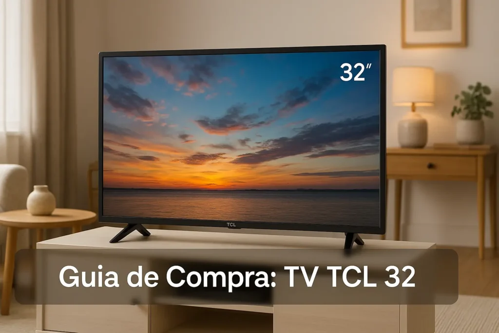 5 TV TCL 32” Disponíveis em Estoque Nacional Agora