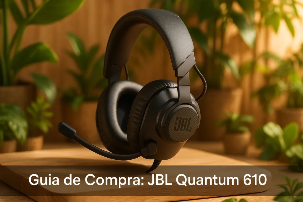 5 Headsets JBL Quantum 610 Disponíveis em Estoque Nacional Agora