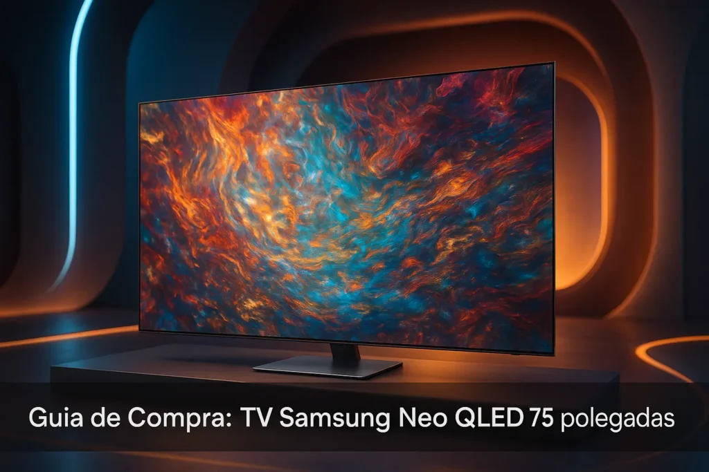 TV Samsung NEO QLED 75 polegadas: 5 Modelos Incríveis em 2025