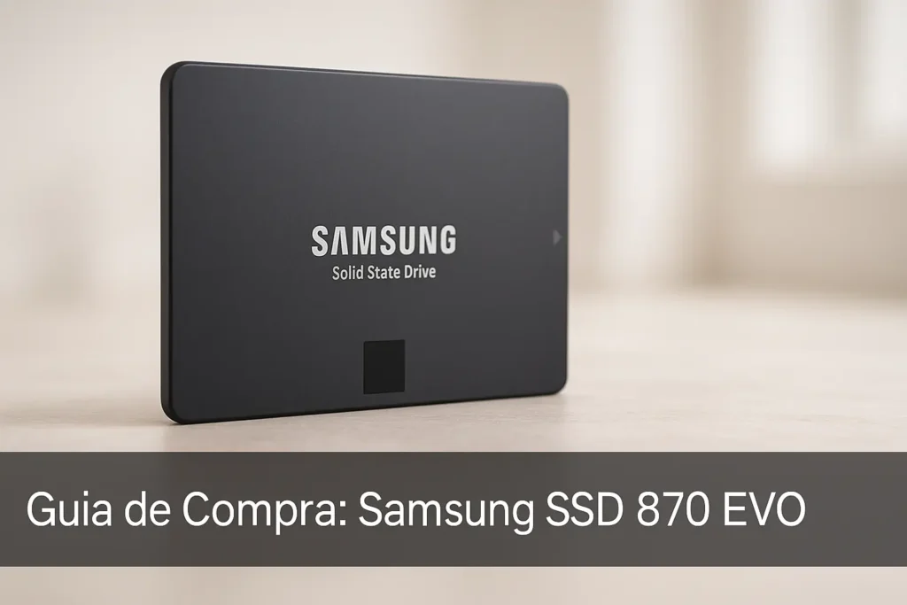 Guia de Compra: 5 Samsung SSD 870 EVO Disponíveis para Entrega Expressa