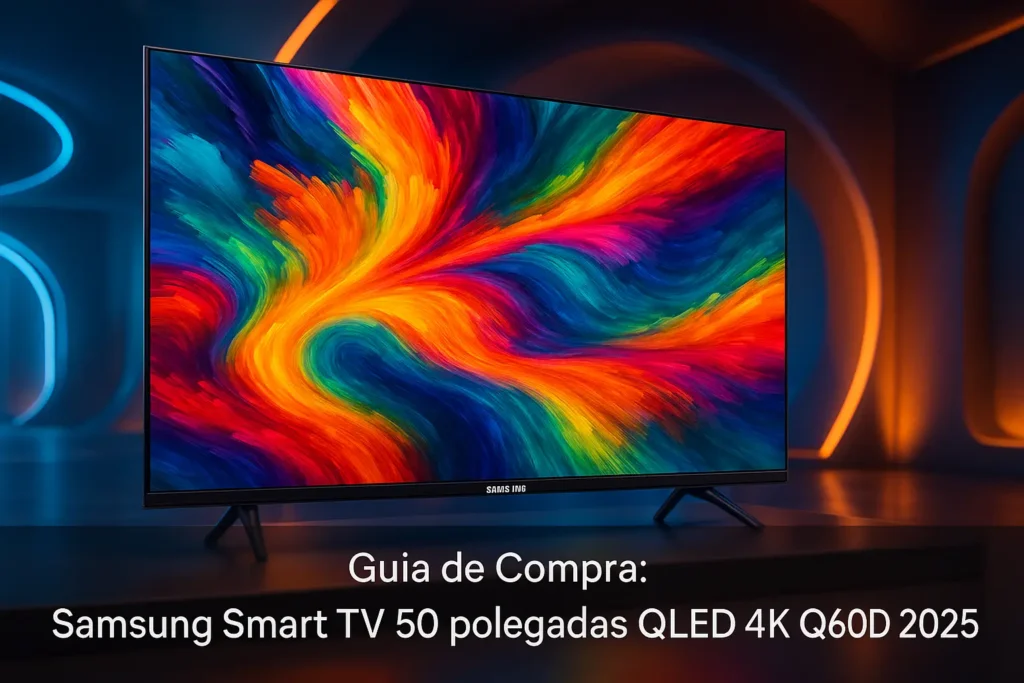 Guia de Compra: Samsung Smart TV 50 polegadas QLED 4K Q60D 2025