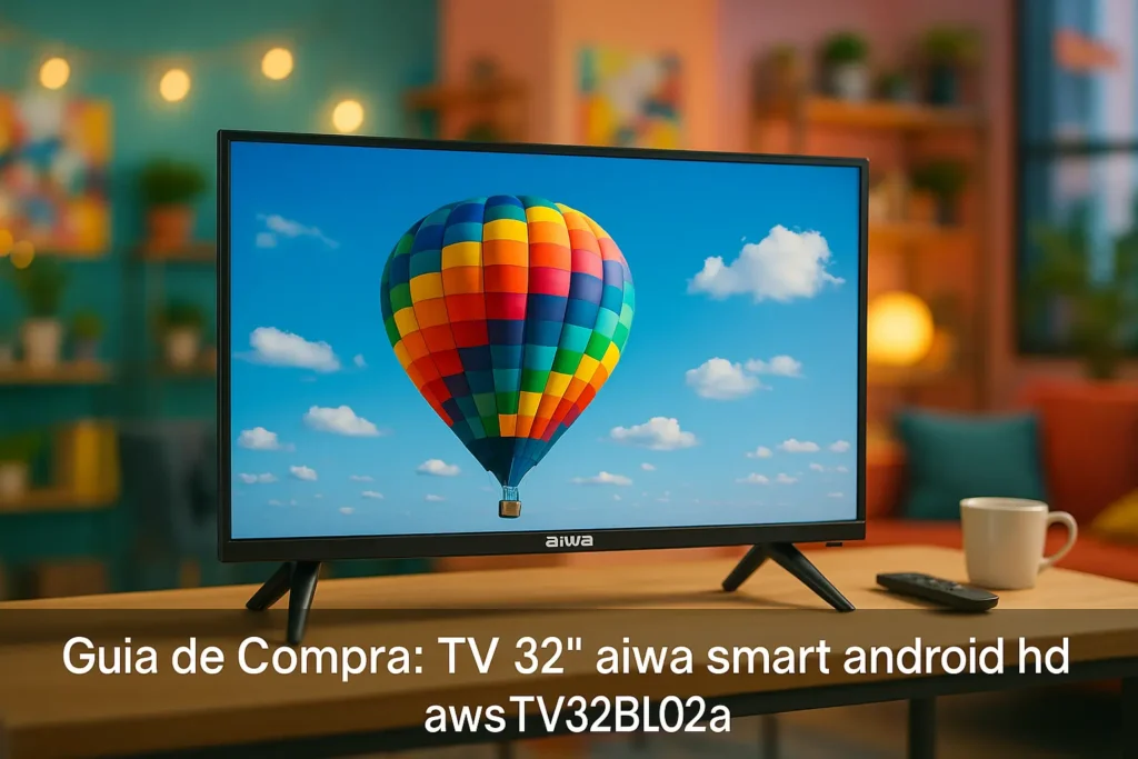 5 Melhores TV 32'' Aiwa Smart Android HD AWS-TV-32-BL-02-A