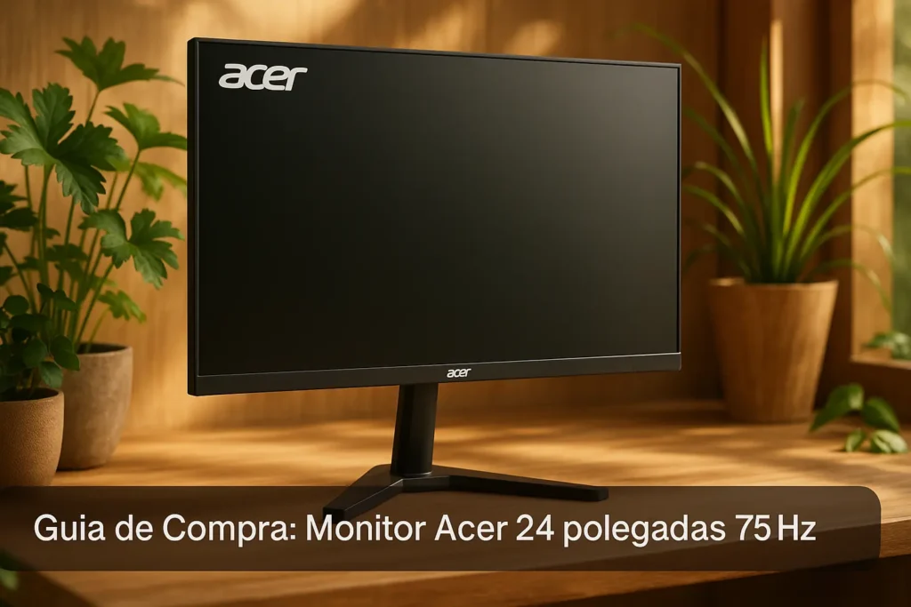 5 Monitores Acer 24" Aprovados por Usuários Especialistas